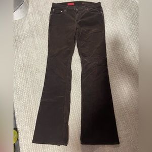 AG “the angel” chocolate brown bootcut cords - size 29R
